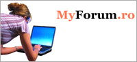 Pagina de start a forumului itlearning.MyForum.ro